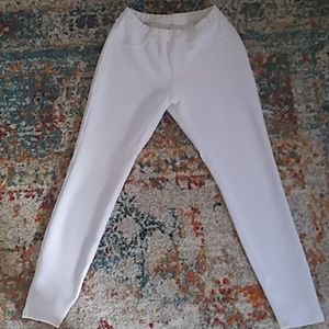 White jeggings